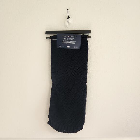 Tommy Hilfiger Other - Tommy Hilfiger Chenille Throw 50"x60" Navy‎ Blue Brand New with Tags
